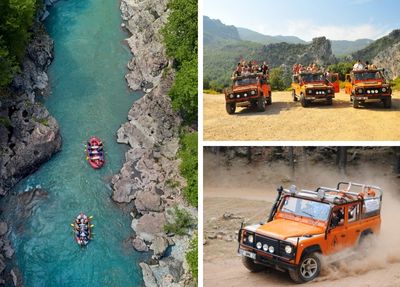 Manavgat Jeep Safari und Rafting